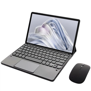 Клавіатура-підставка бездротова Smart Keyboard + Мишка для Oukitel OT9 Ukr+Eng Black