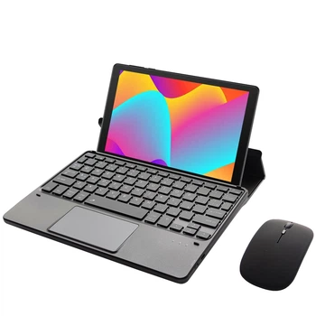 Клавиатура-подставка Smart Keyboard + Мышка для TCL TAB 8 Ukr+Eng Black