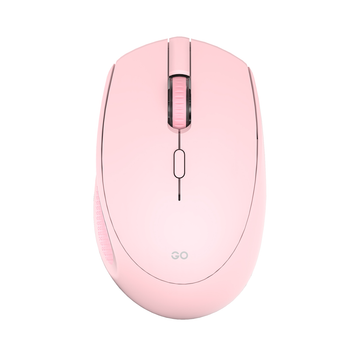 Беспроводная мышь Fantech W193 Silent Click, 2.4G, BT, 800-1600DPI, 1xAA, Розовый
