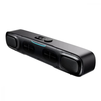 Акустика BASEUS AeQur DS10 Mini Soundbar, BT5.3, AUX, USB, OTA, RGB, 2.5Wx2, black