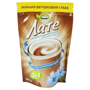 Напій розчинний Elite Латте 190 г