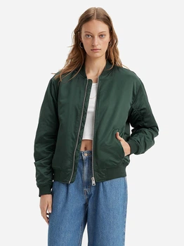 Бомбер женский Levi`s 580976457 L Зеленый (1159811505)