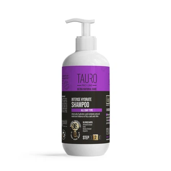 Увлажняющий шампунь для котов и собак TAURO PRO LINE Ultra Natural Care Intense Hydrate Shampoo 400 мл