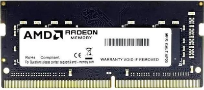 Оперативна пам'ять AMD SODIMM DDR4-2800 4096MB PC4-22400 R9 Series (R944G2806S1S-U)