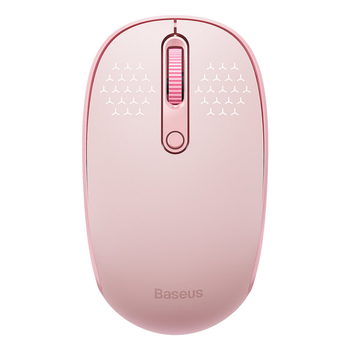 Миша бездротова Baseus F01B Tri-Mode (колір рожевий) (B01055503413-00)