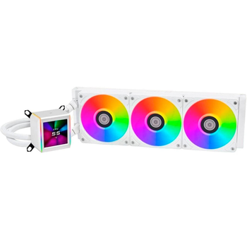 СВО Lian Li Galahad II LCD, 360 White (G89.GA2ALCD36W.00)