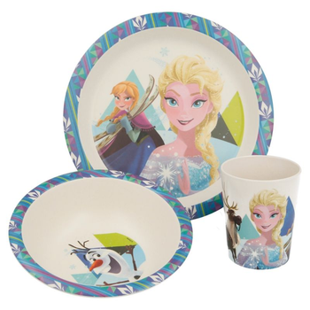 Набір посуду Stor Disney - Frozen best of Disney, Bamboo Set Stor-01335