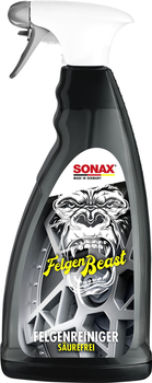 Bezkwasowy płyn Sonax Felgen Beast do felg stalowych i aluminiowych 1 litr 433300 (4064700433304)