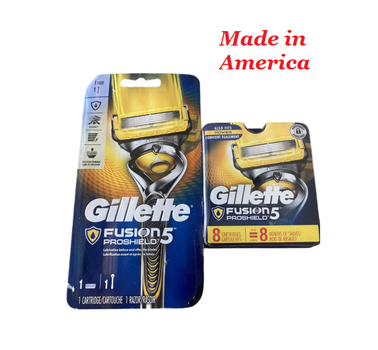 Бритвенный набор Gillette Fusion 5 ProShield со станком и 9 картриджами