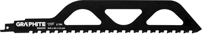Полотно для шабельної пили Graphite HM 305 x 50 x 1.5 мм 56H031 (5902062506528)