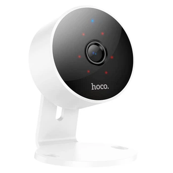 Камера видеонаблюдения HOCO D7 Indoor HD camera 4MP, 1440P, Wi-Fi 2.4G, 105°, white