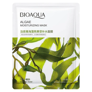 Тканевая маска для лица The Face Shop Real Nature Avocado Face Mask с морскими водорослями, 25 г