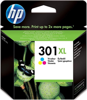 Картридж HP No 301 HP301 XL 6 ml Color CH564EE (884962894552)