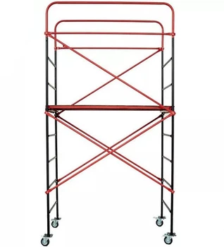 Мини-подмость VIRASTAR (2.8 м, 1.5х0.6 м) с колесами (25753)