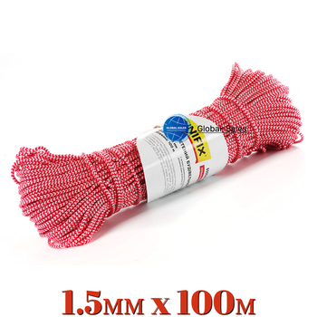 Веревка плетеная Unifix 1.5мм x 100м строительная (699583)