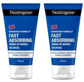 Набір кремів для рук Neutrogena Double швидко поглинається 2 x 75 мл (3574661813370)