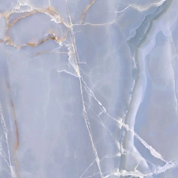 Плитка Для Підлоги Golden Tile Onyx Blue Блакитний 7А3580 600x600 мм