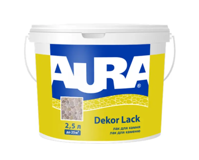 Лак акриловый Aura Decor Lack фасадный 2.5л