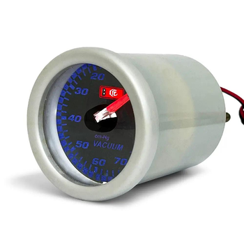 Разрежение во впускном коллекторе Ket Gauge 7706-1 Ø52 мм с LED подсветкой | Прибор датчик автомобильный