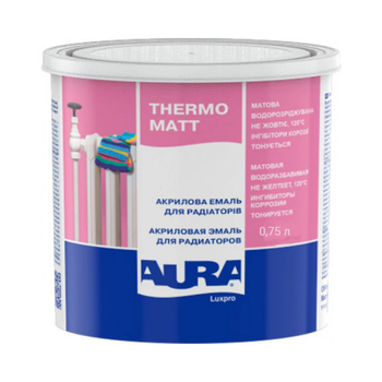 Эмаль акриловая Aura Lux Pro Thermo Matt 0.75л