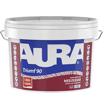 Лак акриловый AURA Triumf 90 мебельный 2.5л