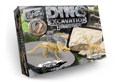 Набор Danko Toys для проведения раскопок динозавров Dino Excavation (DEX-01-04)