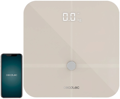 Waga podłogowa Cecotec Surface Precision 10600 Smart Healthy Pro Beżowa