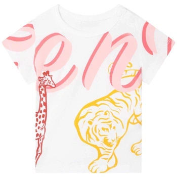Футболка KENZO, арт. 05476, жираф/тигр, 104 см, 4 роки