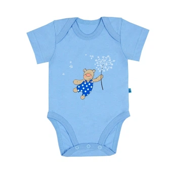 Дитяче боді для хлопчика GABBI BD-25-1 Блакитний р.62 (14459) 80