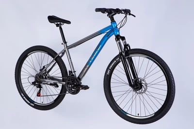 Велосипед ST 27.5" Space MARS DD FR рама-17" синьо-сріблястий (OPS-SP-27.5-020)