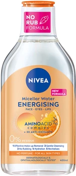 Міцелярна вода NIVEA Energy з антиоксидантами 400 мл (4005900893659)