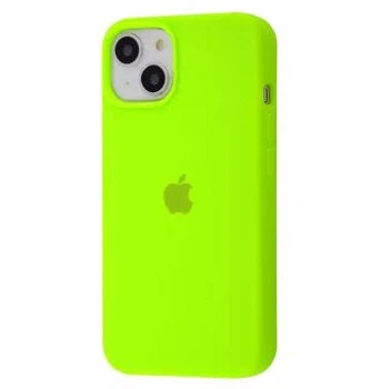 Чохол Premium Silicone Case Full для iPhone 13/14 lime green