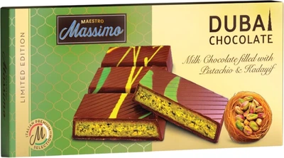 Дубайский шоколад Maestro Massimo 200 г (8050705439331)