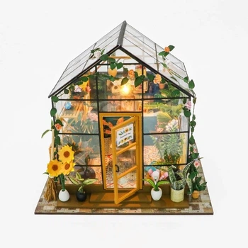 Румбокс Зимний Сад Оранжерея ЗД интерьерный конструктор Sunshine Flower House PC2306