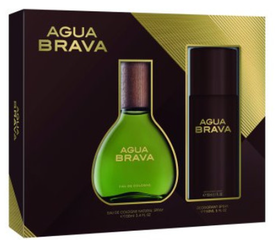 Zestaw Woda kolońska męska Antonio Puig Agua Brava 100 ml + dezodorant 150 ml (8411061401705)
