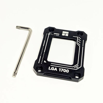Контактная рамка для процессора на сокете LGA 1700, Thermalright LGA 17XX-BCF, Intel 12 поколения CPU, черная