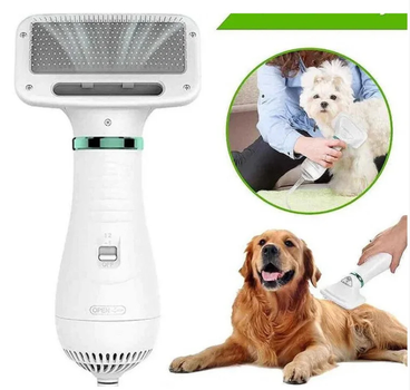 Пылесос-расчёска для шерсти Pet Grooming Dryer WN-10 белый