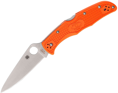 Кишеньковий ніж Spyderco Endura 4 Flat Ground Orange (871307)