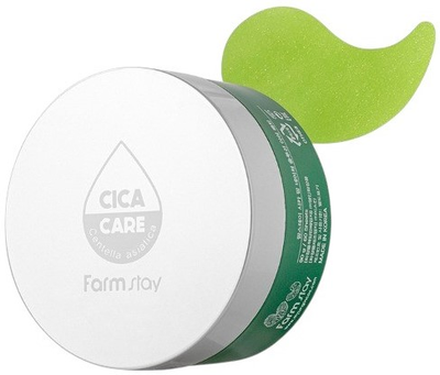 Płatki pod oczy FarmStay Cica Farm Nature Solution hydrożelowe 60 szt x 90 g (8809460461145)