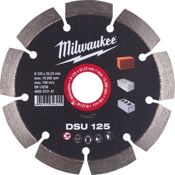 Диск алмазный Milwaukee для твердого бетона, бетонных блоков и камня DUH 230 (4932478710)