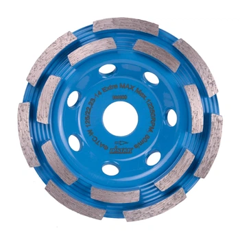 Диск алмазний шліфувальний чашковий ФАТ-С125/22,23x14-W Extra Max, Distar