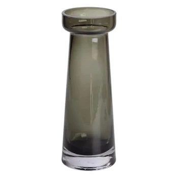 Кількість: Ваза циліндр скляна для квітів Light House 25.5 см 800 мл (LG-20217) чорна