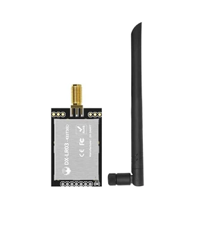 Беспроводной приемопередающий модуль DX-LRO3 ASR66001 LoRa 433/475MHz 30dBm, на 10км + антенна