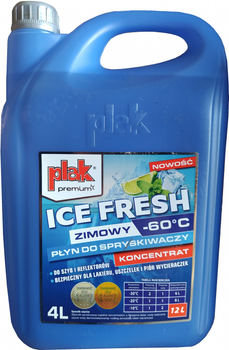Zimowy płyn do spryskiwaczy Atas Plak Ice Fresh KONCENTRAT -60 °C 4 litry (5903246870138)