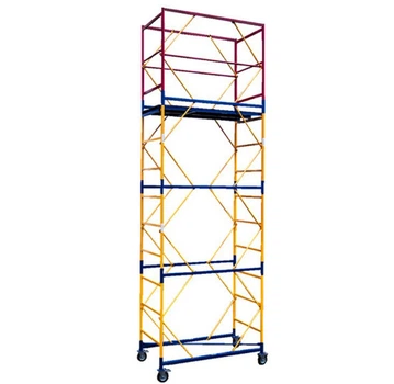Вишка-тура VIRASTAR КОМПАКТ-М 4+1 (7 м, 0.8x1.7 м) з полегшеною базою (25671)