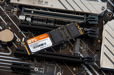 Твердотільний накопичувач M.2 256Gb, GTL Poseidon, PCI-E 3.0 x4, 3D TLC, 1800/1100 MB/s (GTLPOS256GBNV)