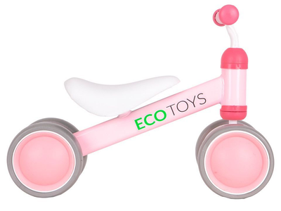 Біговел EcoToys Mini JM-118 Рожевий (5903089066460)