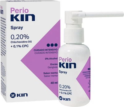 Спрей для ротової порожнии Kin Perio з Хлоргексидином 0.20% 40 мл (8436026215289)