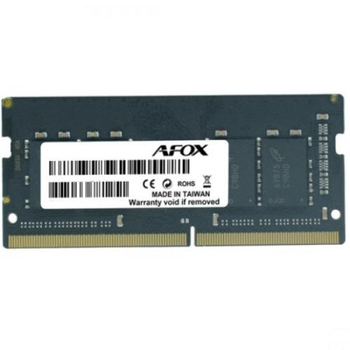 Память SO-DIMM, DDR4, 16Gb, 3200 MHz, AFOX, 1.2V, CL22 (AFSD416PH1P)