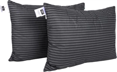 Набір подушок MirSon Сolor Fun Line 17-0611 Stripe Black № 0113 Бавовна середні 50x70 см 2 шт (2200011158532)